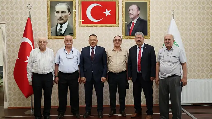 Emekliler Derneği'nden Rektör Gürel'e Ziyaret