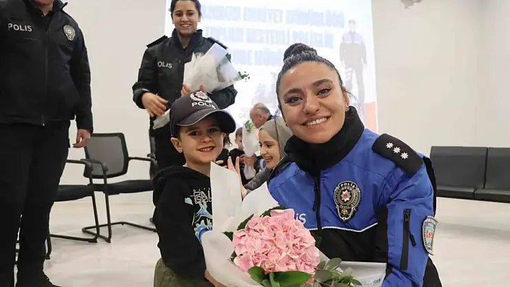 Emniyet Müdürü, 180. yıl dönümünde kreşlere ziyaretle güvenlik bilgilendirmesi yaptı.