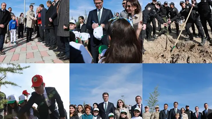 Erciş'te 11 Kasım Milli Ağaçlandırma Günü Coşkusu