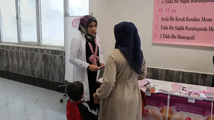 Erken Tanı ile Hayatlar Kurtarılır: Meme Kanseri Farkındalık Ayı Etkinlikleri Bitlis Tatvan Devlet Hastanesi'nde Gerçekleşti