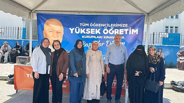 Erzurum Belediyesinden öğrencilere destek: Sınav sürecinde moral ve çözüm arayışı arttı