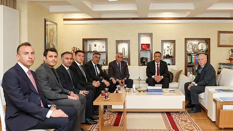 Erzurum Büyükşehir Belediyesi, İklim Değişikliği Başkanı Prof. Dr. Halil Hasar'ı Ağırladı