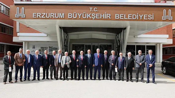 Erzurum Büyükşehir Belediyesi'ne Önemli Ziyaret