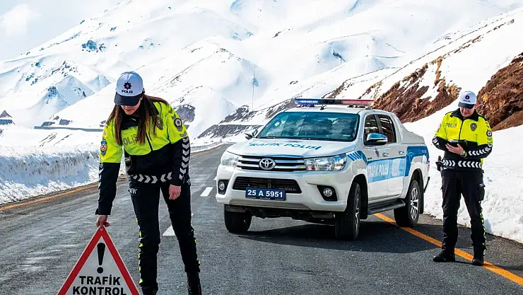 Erzurum'da 2025'te 375 kaza, 5 can kaybı: Yaralı sayısı 694'e ulaştı!