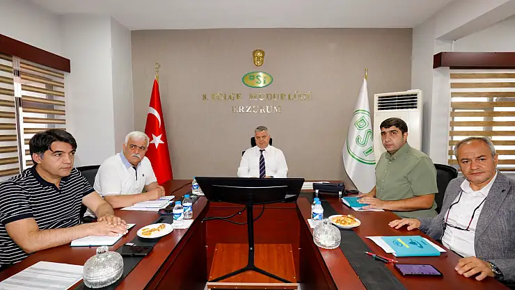 Erzurum'da 2025 Yılı Çalışma Programı İçin DSİ Toplantısı Yapıldı