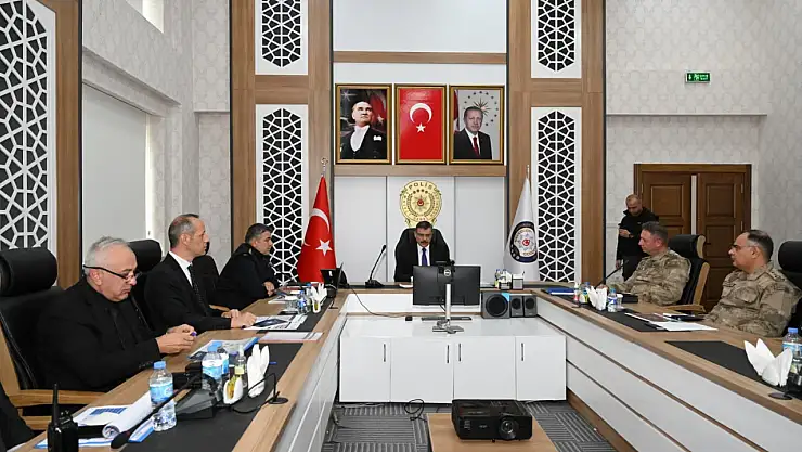 Erzurum'da asayiş suçlarında düşüş, yangınlar yüzde 45 arttı düzensiz göçle mücadele sürüyor