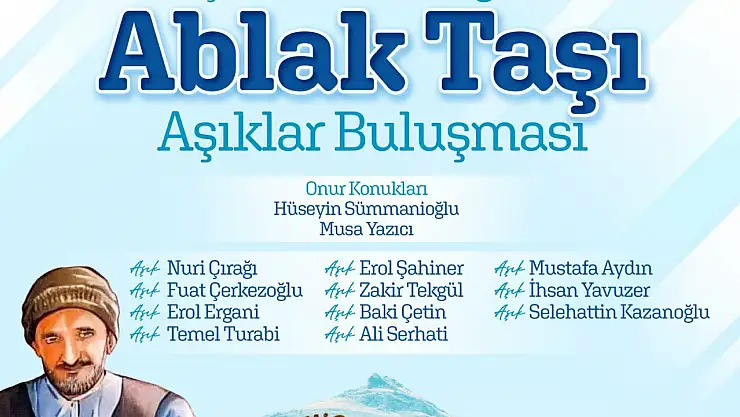 Erzurum'da Aşık Geleneği 'Ablak Taşı Aşıklar Buluşması' ile Yaşatılıyor