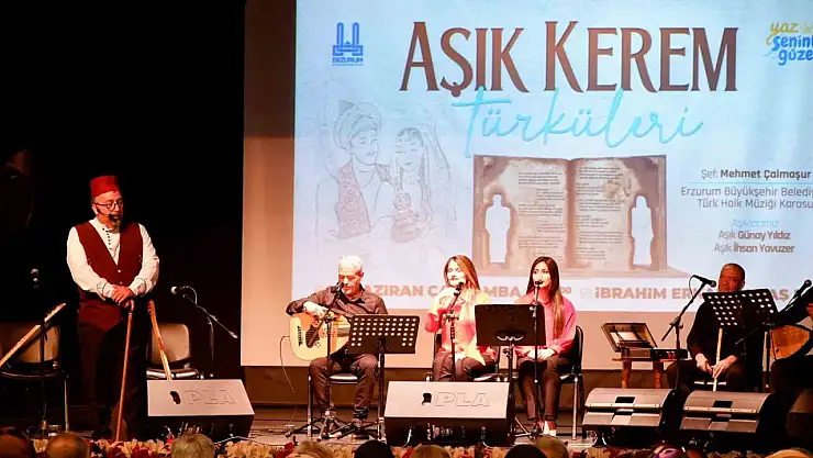Erzurum'da 'Aşık Kerem Türküleri' Programı Geleneksel Hikaye Anlatıcılığı ile Yeniden Canlandı