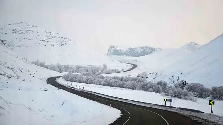 Erzurum'da  buzlanma ve sis etkili olacak