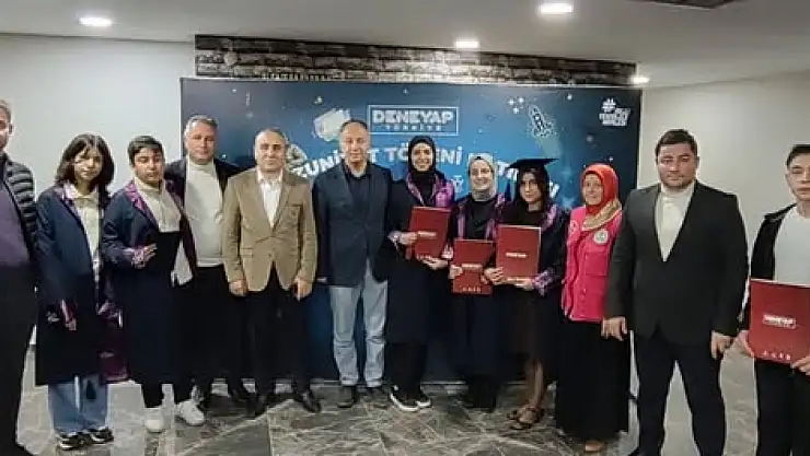 Erzurum'da DENEYAP Mezuniyet Coşkusu