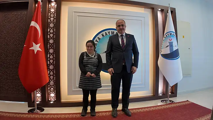 Erzurum'da down sendromlu Kısmet'in hayali gerçek oldu