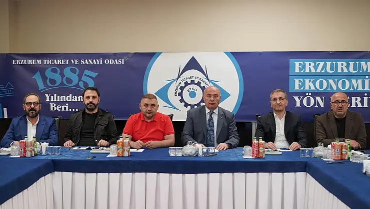 Erzurum'da ETSO Yönetim Kurulu, gelecek projeleri ve HİSER Konferansı'nı görüştü