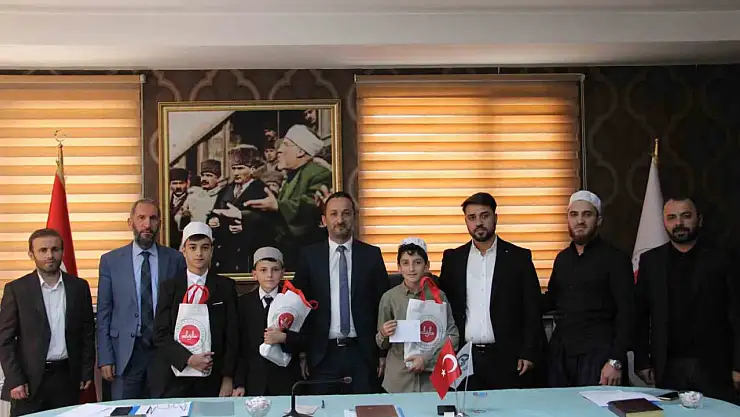 Erzurum'da Hafızlık Eğitimi İçin Kur'an Yarışması Düzenlendi