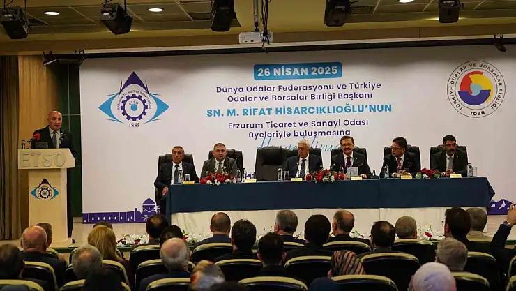 Erzurum'da İş Dünyasıyla Buluşma: Tarım ve Turizm Potansiyeli Vurgulandı