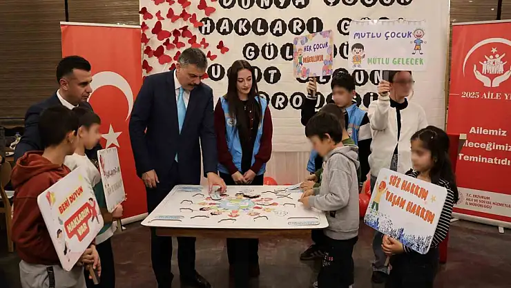 Erzurum'da Kaybolan Ebeveynler İçin 'Gülüşün Umut Olsun' Etkinliği Düzenlendi