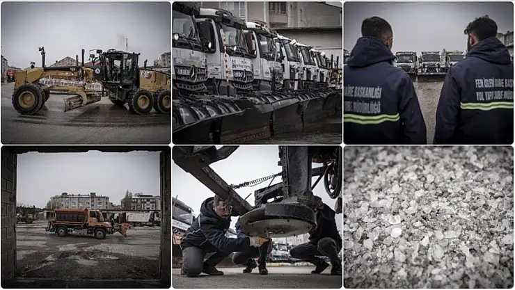 Erzurum'da Kış Hazırlıkları Tamamlandı: 10 Bin Ton Tuz Bekleniyor