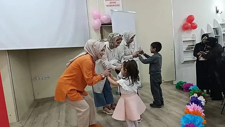 Erzurum'da koruma altındaki çocuklardan anlamlı kutlama