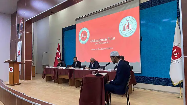 Erzurum'da Kur'an-ı Güzel Okuma Yarışmasında Abdurrahman Polat birinci oldu