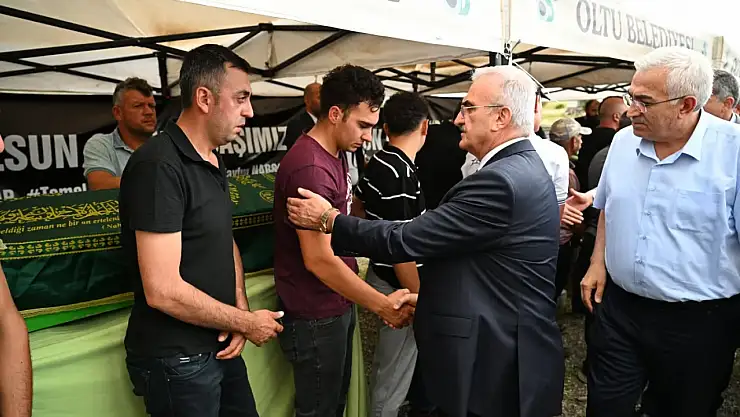 Erzurum'da Maden Ocağındaki Göçükte Hayatını Kaybeden İşçiler Son Yolculuğuna Uğurlandı