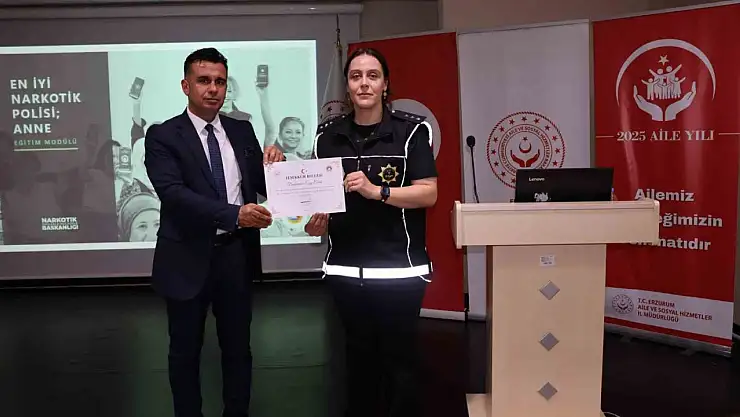 Erzurum'da Narkotik Polisi için 'Anneler Ekolü' Eğitimi Başlatıldı!