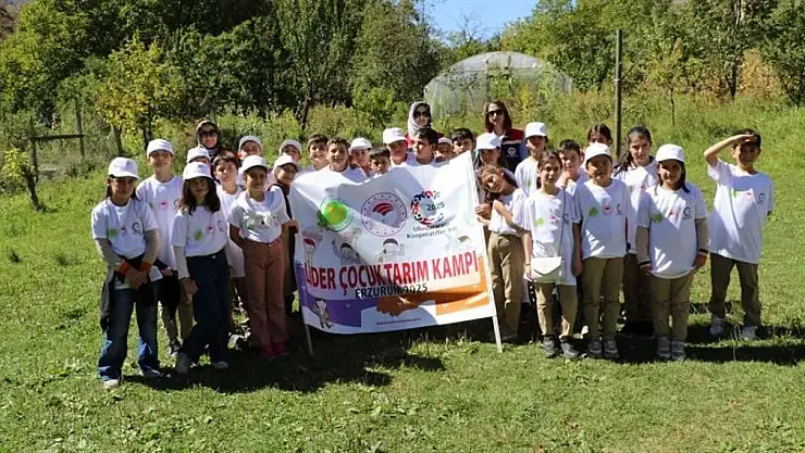 Erzurum'da Öğrencilere Kooperatifçilik Farkındalığı İçin Tarım Programı Düzenlendi