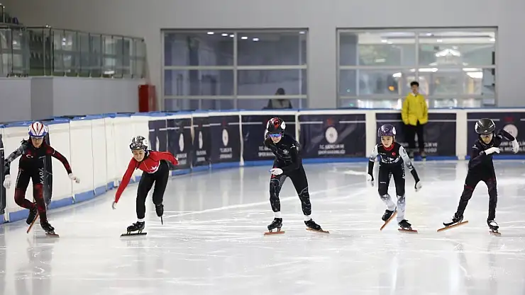 Erzurum'da Short Track Federasyon Kupası heyecanı başlıyor!
