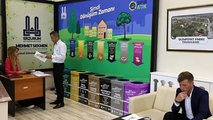 Erzurum'da sıfır atık yarışması için geri sayım başladı