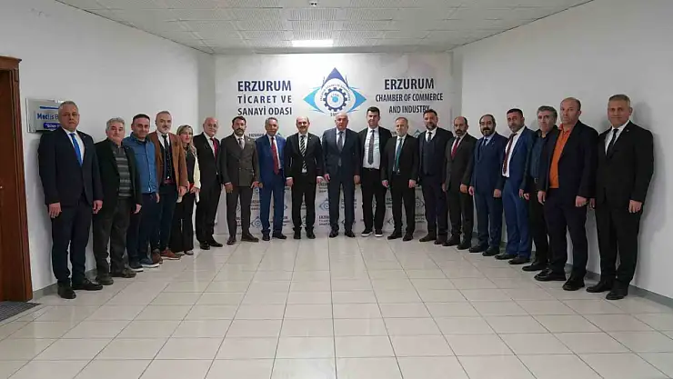 Erzurum'da TOBB ve Körfez Heyeti İş Birliği Toplantısı Gerçekleşti, Yatırımlar ve Projeler Ele Alındı