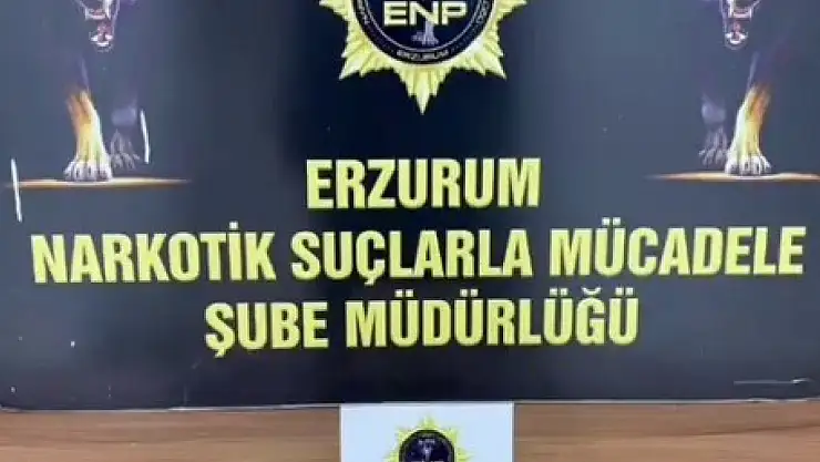 Erzurum'da uyuşturucu ile mücadele: 13 operasyonda 21 kişi yakalandı, çeşitli maddeler ele geçirildi