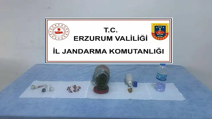 Erzurum'da Uyuşturucu Operasyonu: 4 Farklı Madde Ele Geçirildi