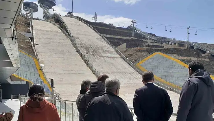 Erzurum'daki atlama kuleleri bakımda, peyzaj projeleriyle yenileniyor!
