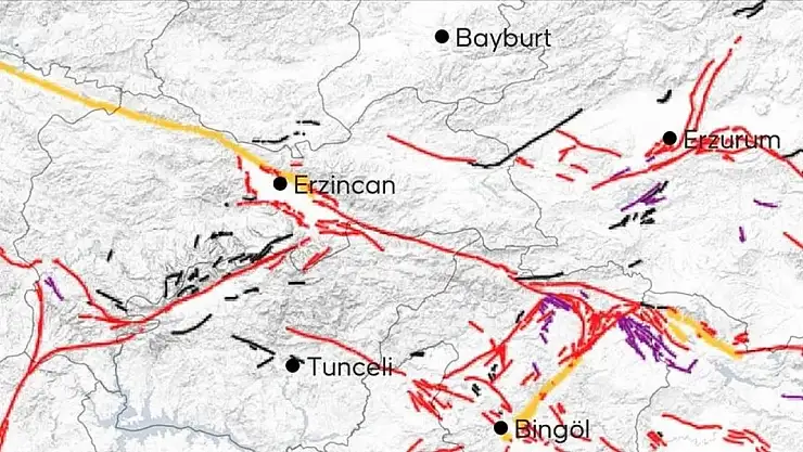 Erzurum deprem bölgesi mi? Erzurum'dan fay hattı geçiyor mu?