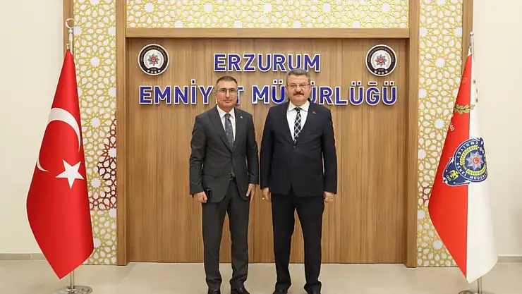 Erzurum Emniyet Müdürlüğü'ne Anlamlı Ziyaret