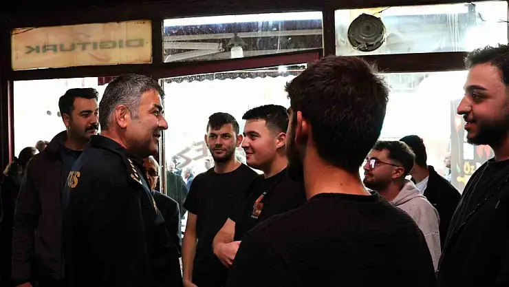 Erzurum Emniyet Müdürü, Huzur Toplantısı'nda vatandaşlarla bir araya geldi