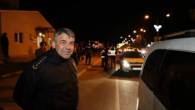 Erzurum Emniyet Müdürü Karaburun, trafik güvenliği denetimlerini yerinde inceledi
