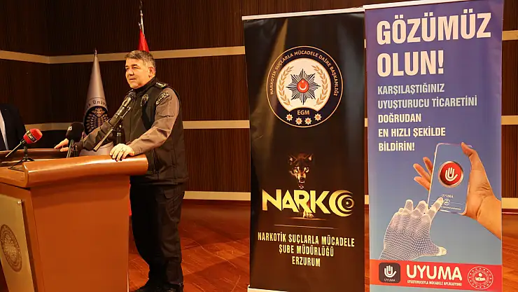 Erzurum Emniyet Müdürü Karaburun, Atatürk Üniversitesi'nde Narkogençlik Eğitim Programı'na Katıldı