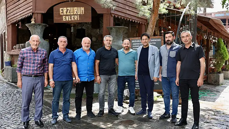 Erzurum Evleri'nde Kültürel Buluşma: Geçmiş ve Gelecek Projeleri Tartışıldı