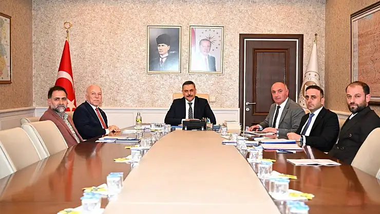 Erzurum İkinci Organize Sanayi Bölgesi Yönetim Kurulu Bir Araya Geldi