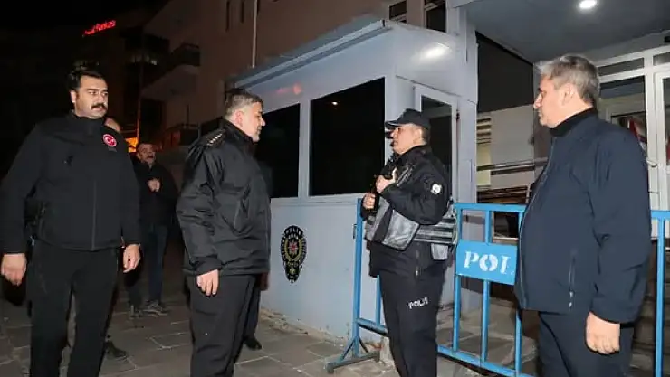 Erzurum İl Emniyet Müdürü Onur Karaburun, Gürcükapı Polis Merkezini Ziyaret Etti