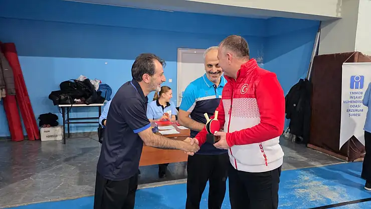 Erzurum İl Sağlık Müdürlüğü Masa Tenisi Takımı, Bölge Şampiyonu Oldu!