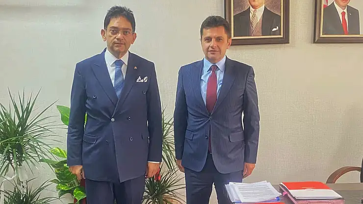 Erzurum Ticaret Borsası'ndan Salih Kaygusuz'a Hayırlı Olsun Ziyareti