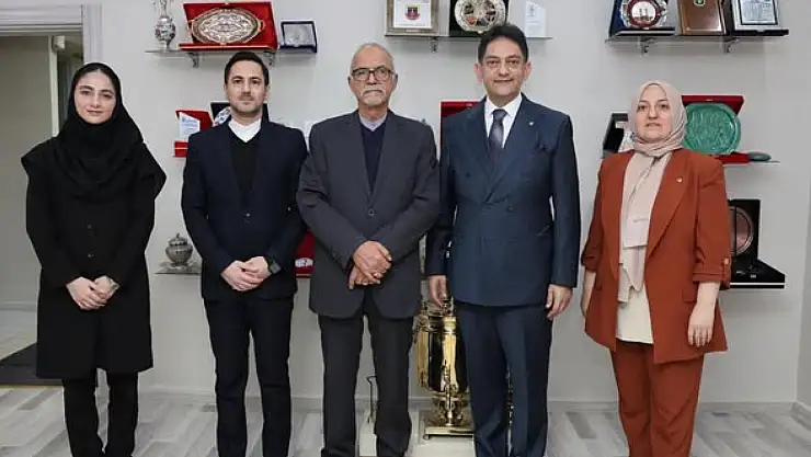 Erzurum Ticaret Borsasında Diplomatik İş Birliği Görüşmesi