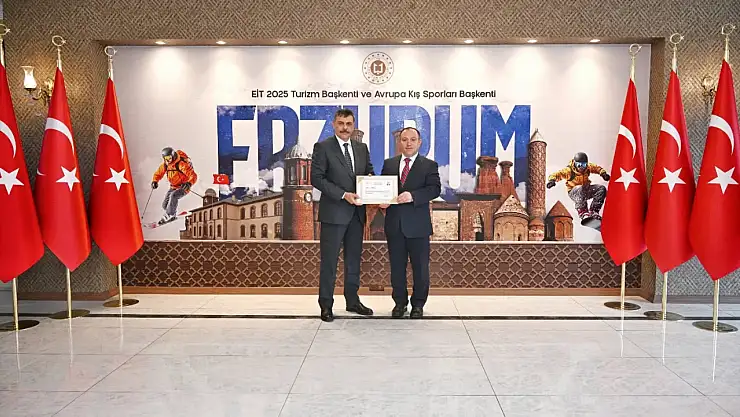 Erzurum'un Eğitim Yıldızı Yakup Yıldız, Yeni Görevine Veda Ziyaretiyle Başladı