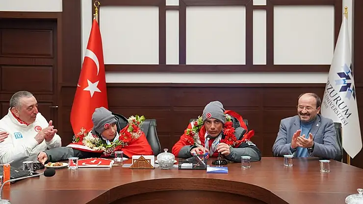 Erzurum'un gururu Bingül kardeşler Fransa'dan madalyayla döndü