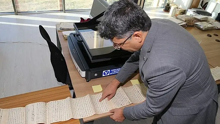 Erzurum'un tarihine ışık tutan fütüvvetname, şehir arşivinde ortaya çıktı
