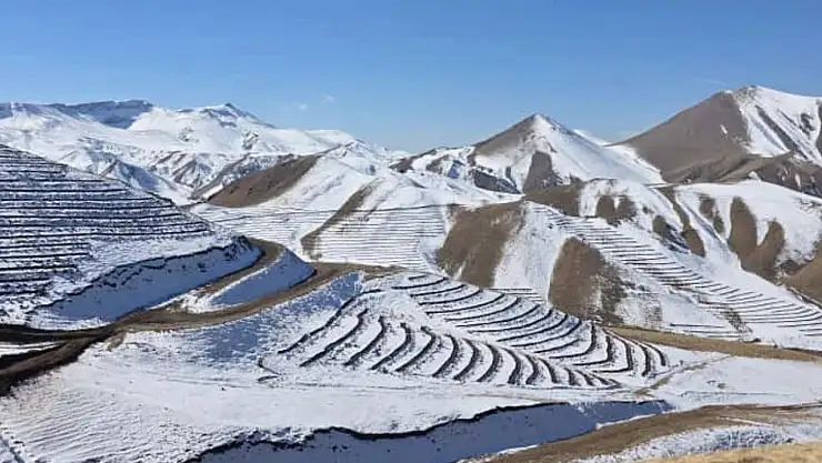 Erzurum'un Tekman ilçesi -15.6 ile Türkiye'nin en soğuk bölgesi oldu