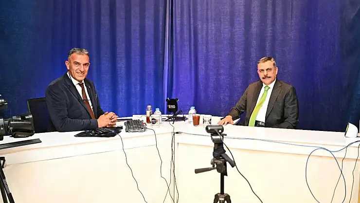 Erzurum Valisi SARTV'de Erzurum'un geleceğini tartıştı