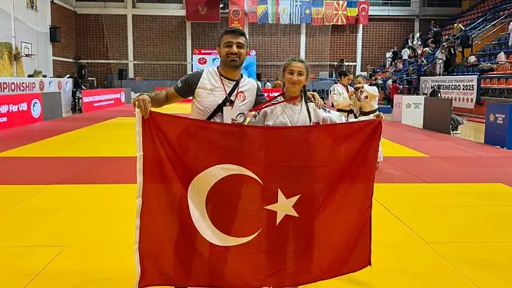 Erzurumlu Sporcu Elif Su Esenboğa, Yıldızlar Balkan Judo Şampiyonası'nda Bronz Madalya Kazandı