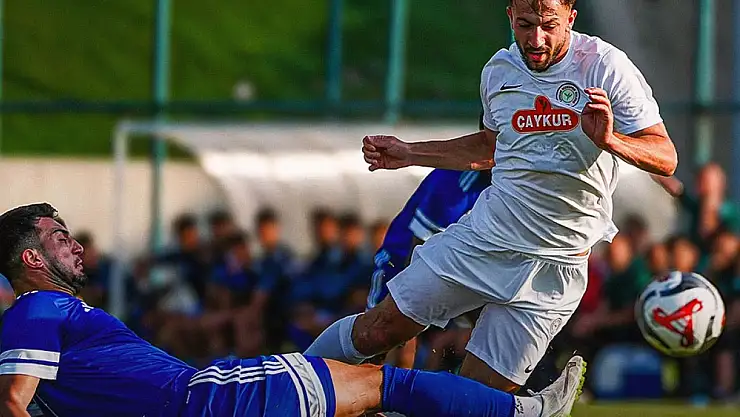 Erzurumspor FK, Rizespor'u hazırlık mücadelesinde 1-0'lık skorla yenerek galibiyet elde etti