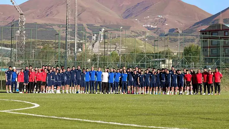 Erzurumspor FK yeni sezon hazırlıklarına başladı, moraller yüksek!